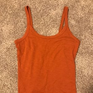 Wild Fable Burnt Orange Cropped Tank Size S